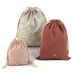 Túi Rút Vải Họa Tiết Hoa - GM CORP